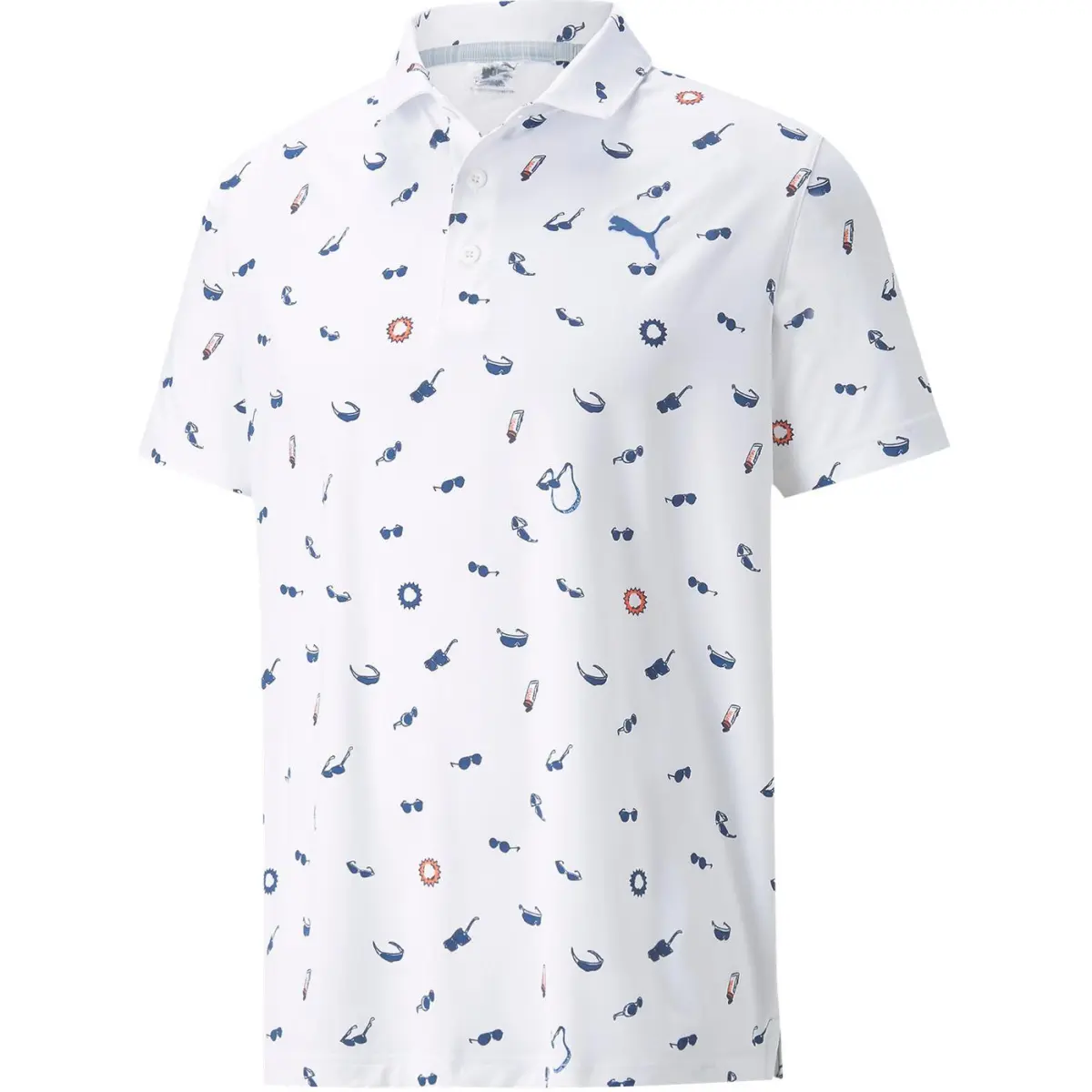 PUMA MATTR Polo Shirt Men's White
