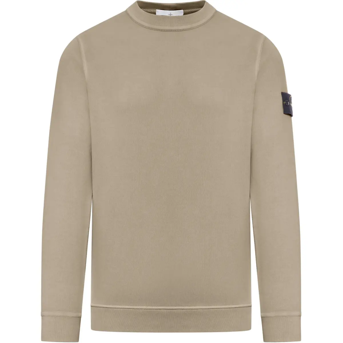 STONE ISLAND Logo Patch Crewneck Sweatshirt