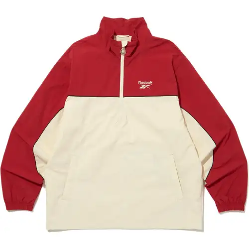 Reebok Sweatshirts Unisex Red Stand Collar Moderate