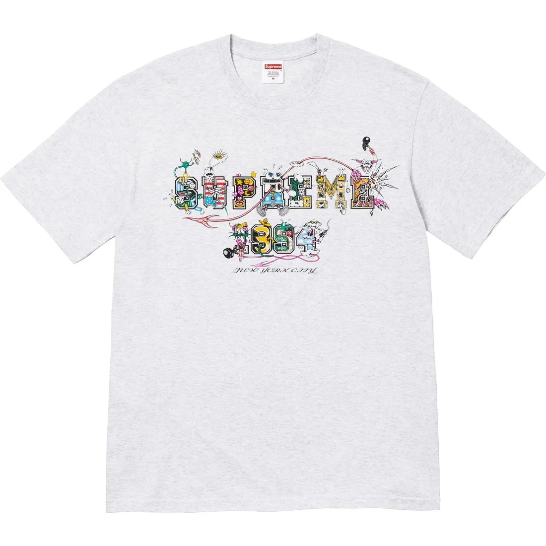 Supreme SS24 WEEK19 Varsity Tee Red