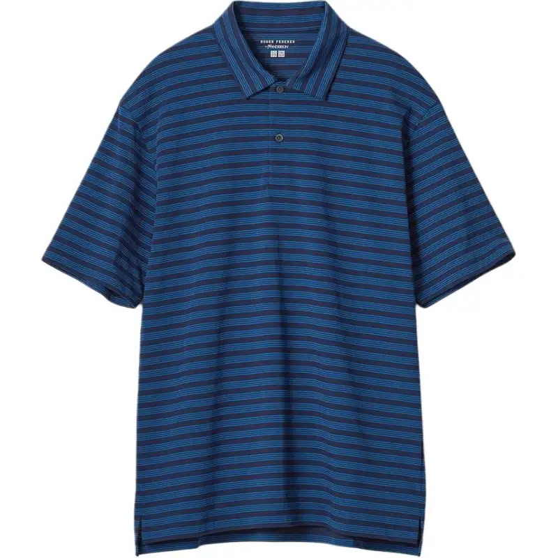 UNIQLO Polo Shirt Unisex Sea Blue