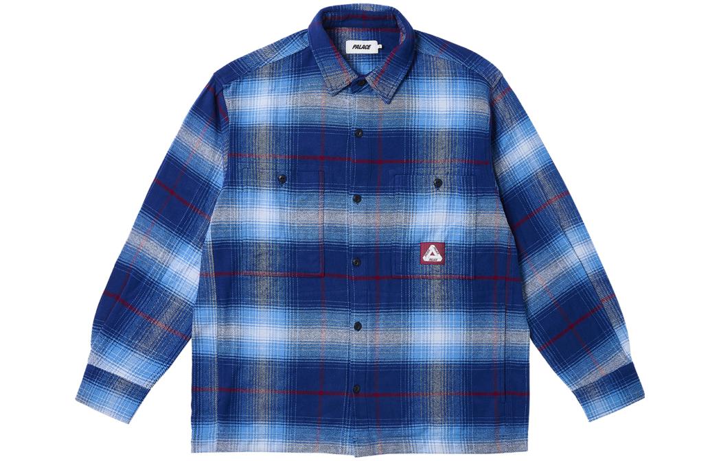 Рубашка Palace Ultimo FW23 (синяя)