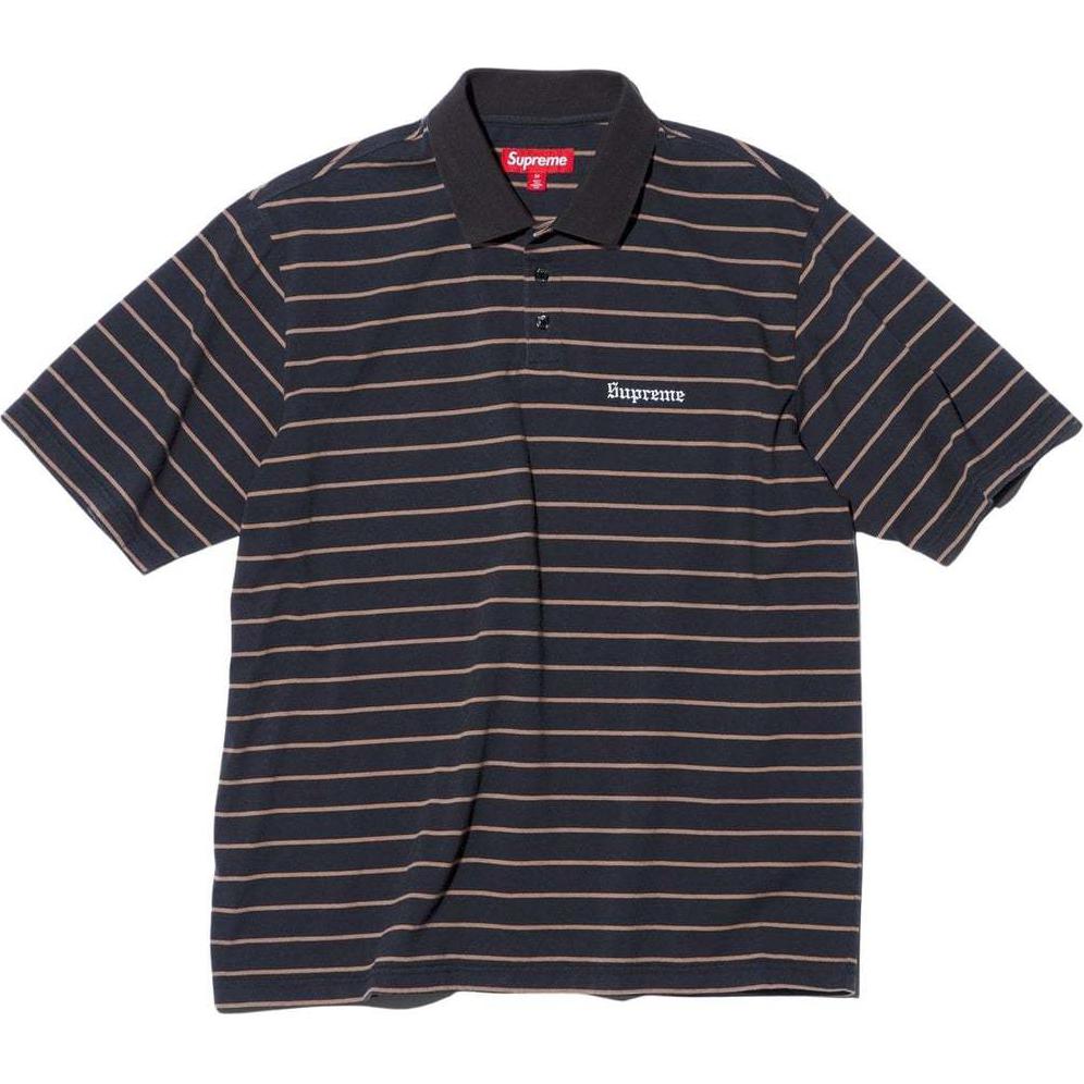 Supreme x Melvins Stripe S/S Polo SUPSS 24221 — купить одежду