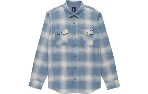 Vans Shirts Men's Blue Lapel Moderate Other