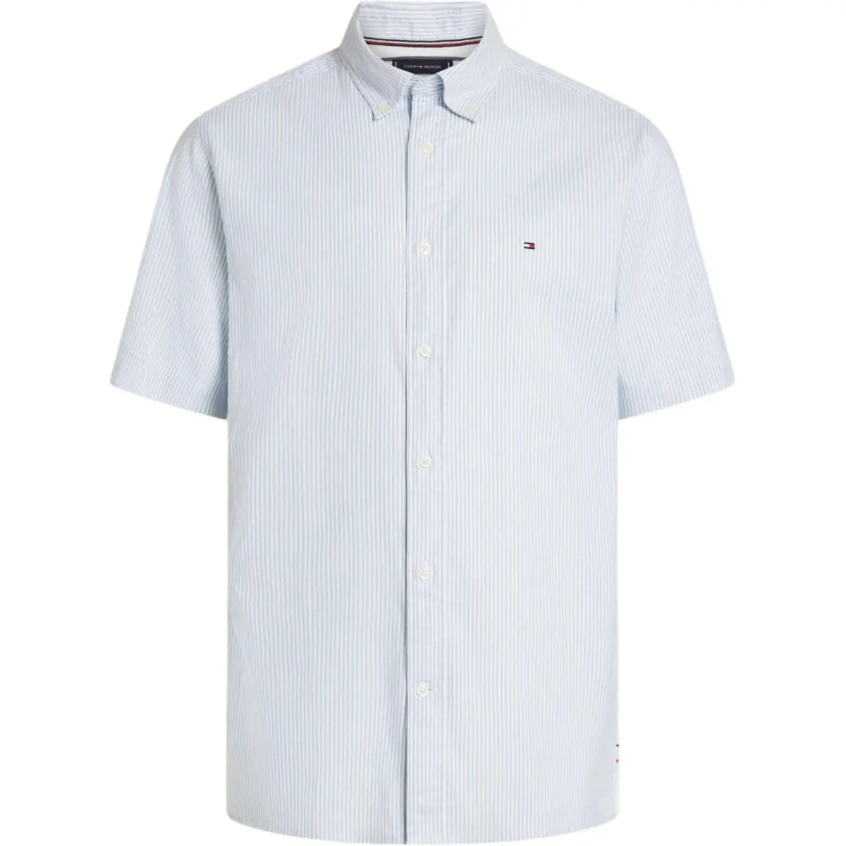 Tommy Hilfiger Shirt Men's Multi Cloud Blue