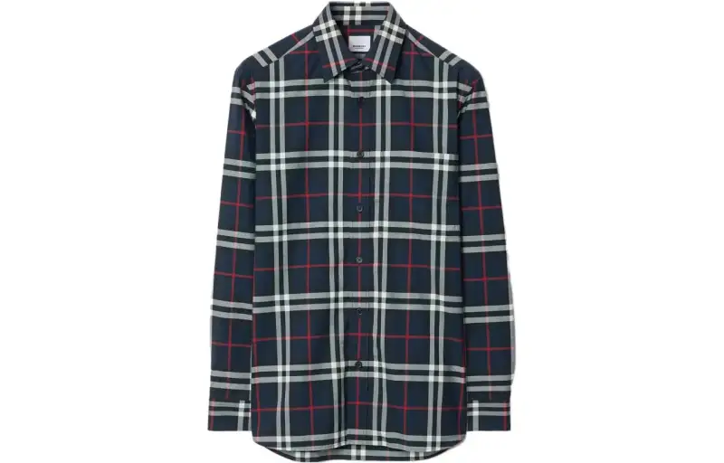 Burberry Check pattern Cotton Shirt