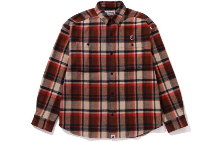 Мужская куртка A BATHING APE 1J80-131-056 (в клетку)