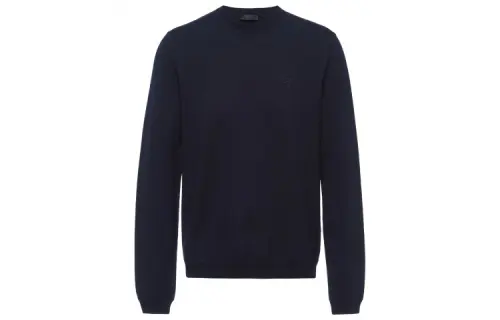 PRADA Loose Fit Knitwear Men's Marine