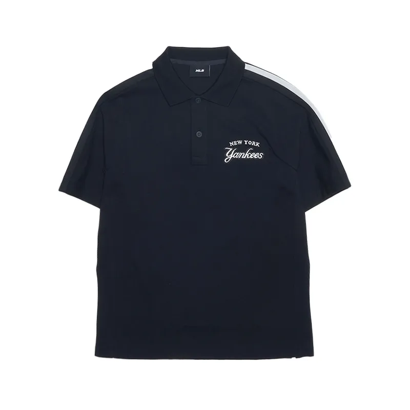 MLB New York Yankees Polo Shirt Unisex Black