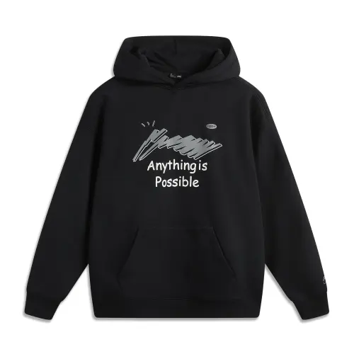 Li Ning Sports Life Collection Sweatshirt Unisex Black
