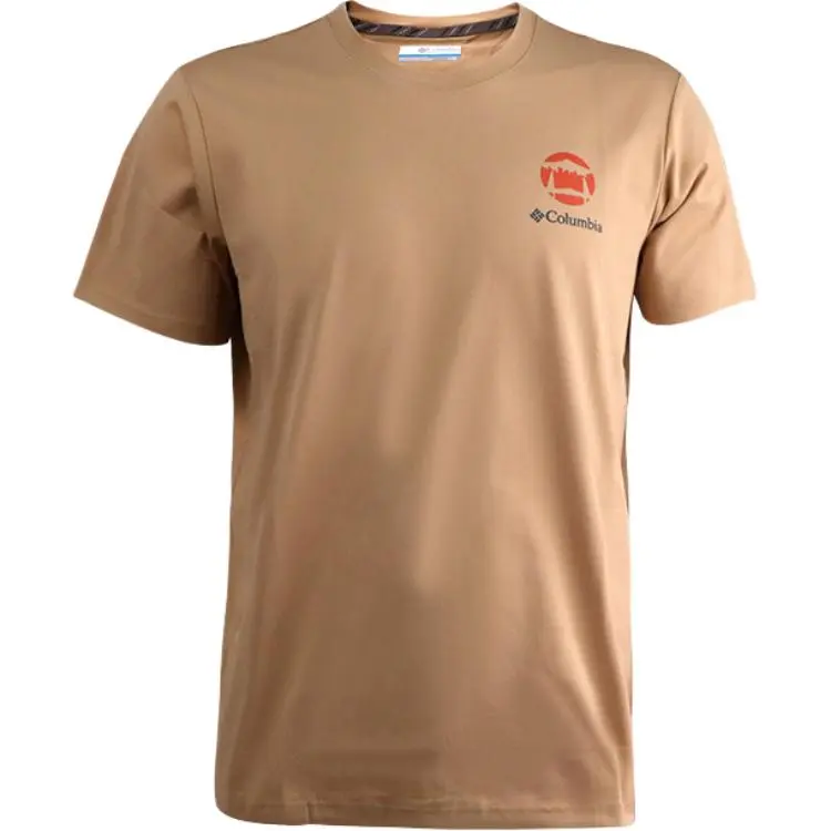 Columbia Sportswear SS25 T Shirt Men's Brown