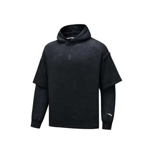 Anta Life Collection Sweatshirt Unisex Basic Black