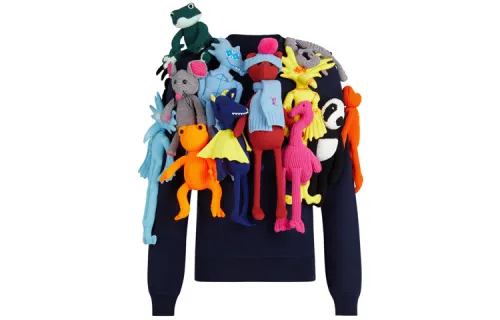 LOUIS VUITTON SS21 Knitwear Men's Navy Blue