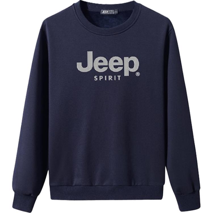 Мужская худи JEEP SPIRIT (черная)