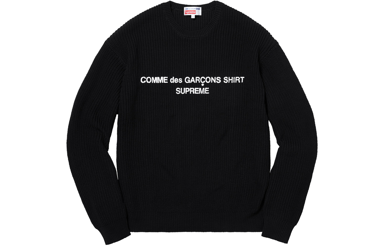 Supreme×COMME des GARCONS SHIRT Sweater Supreme Comme des Garçons SHIRT Sweater (FW18) - $188