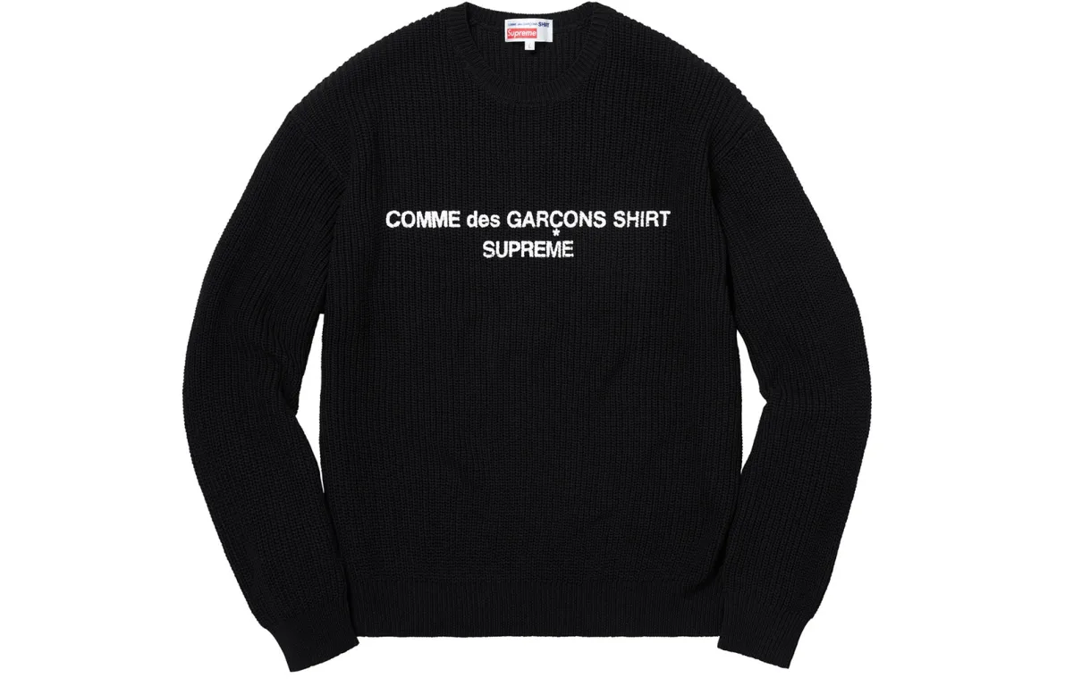 Supreme Comme Des Garcons Shirt Sweater