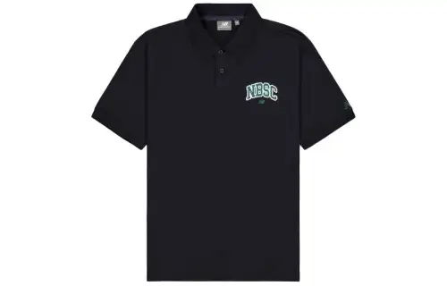 New Balance Polo Shirt Men's Black