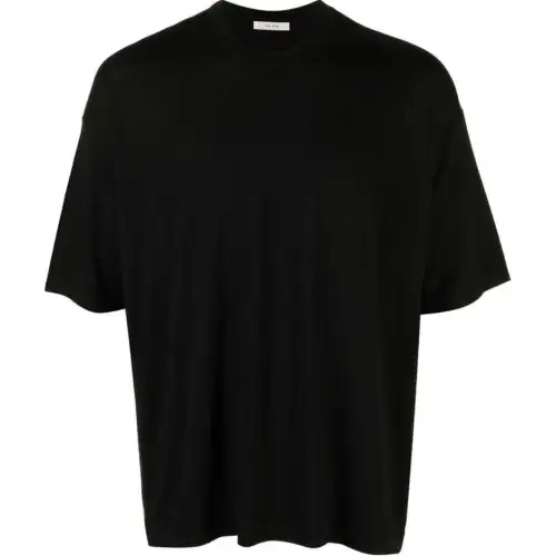 THE ROW Drop-shoulder Wool T-shirt