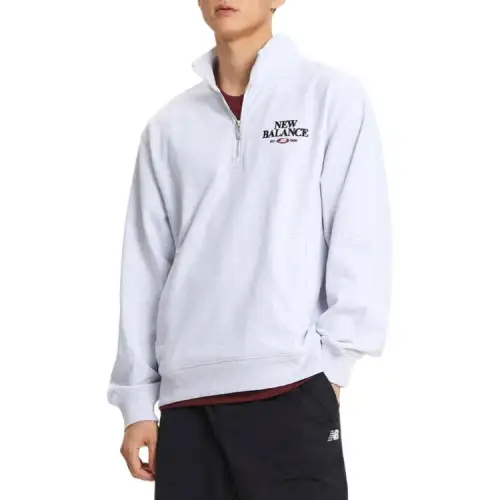 New Balance Sweatshirt Unisex Light Gray