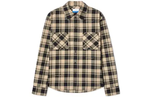 OFF WHITE Checked Long Sleeved Shirt