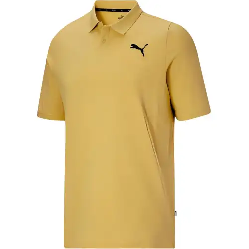 PUMA Essentials Men's Pique Polo BT Polo Shirt Men's Yellow