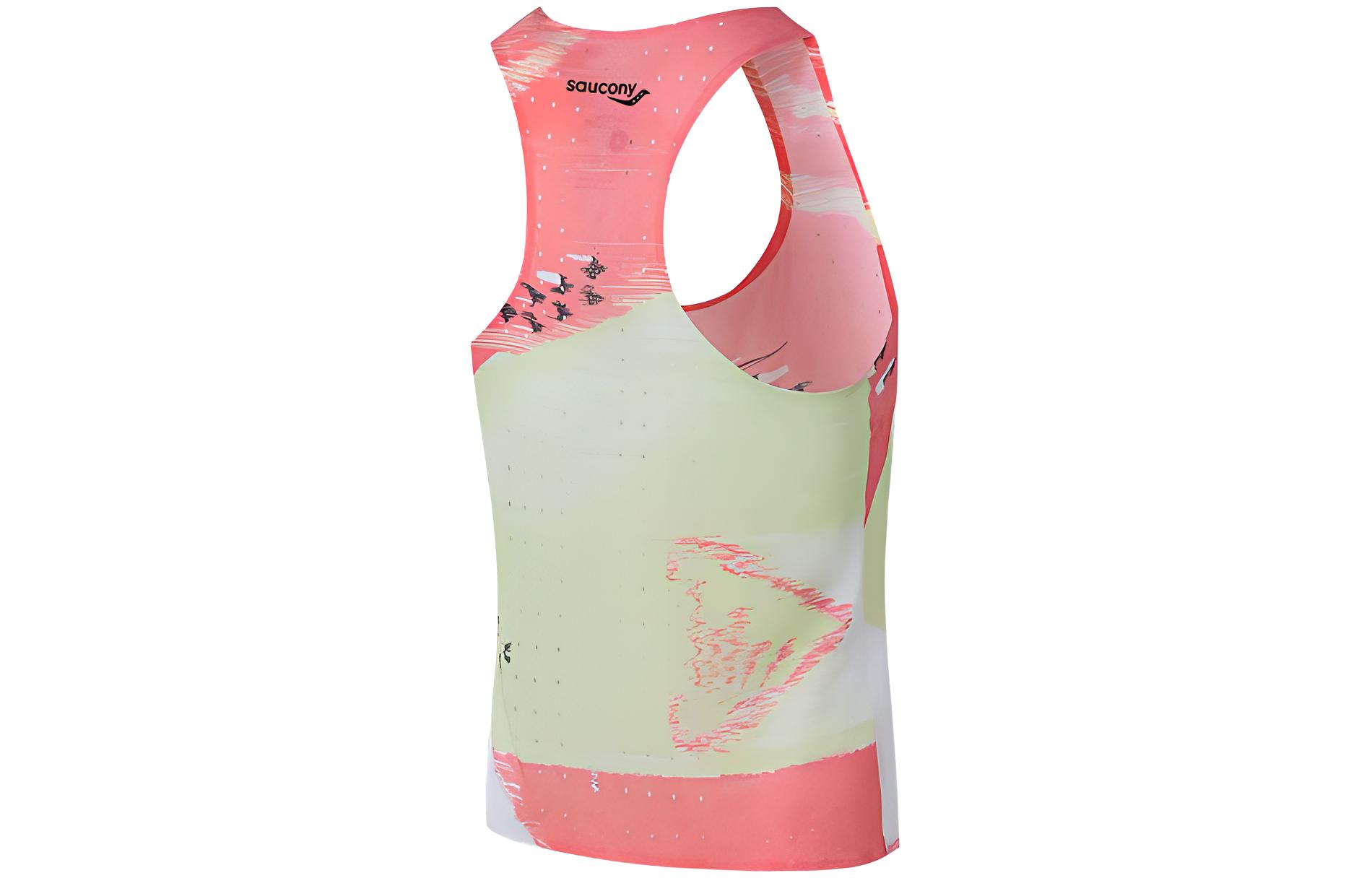 Saucony Sleeveless Sports Shirts Women’s Sail White Other