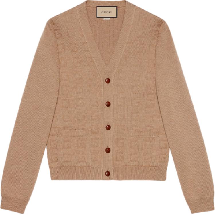 【Previous Season】intarsia-knit logo cardigan