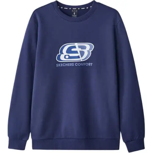Skechers Sportlife Sweatshirt Unisex Marine Blue