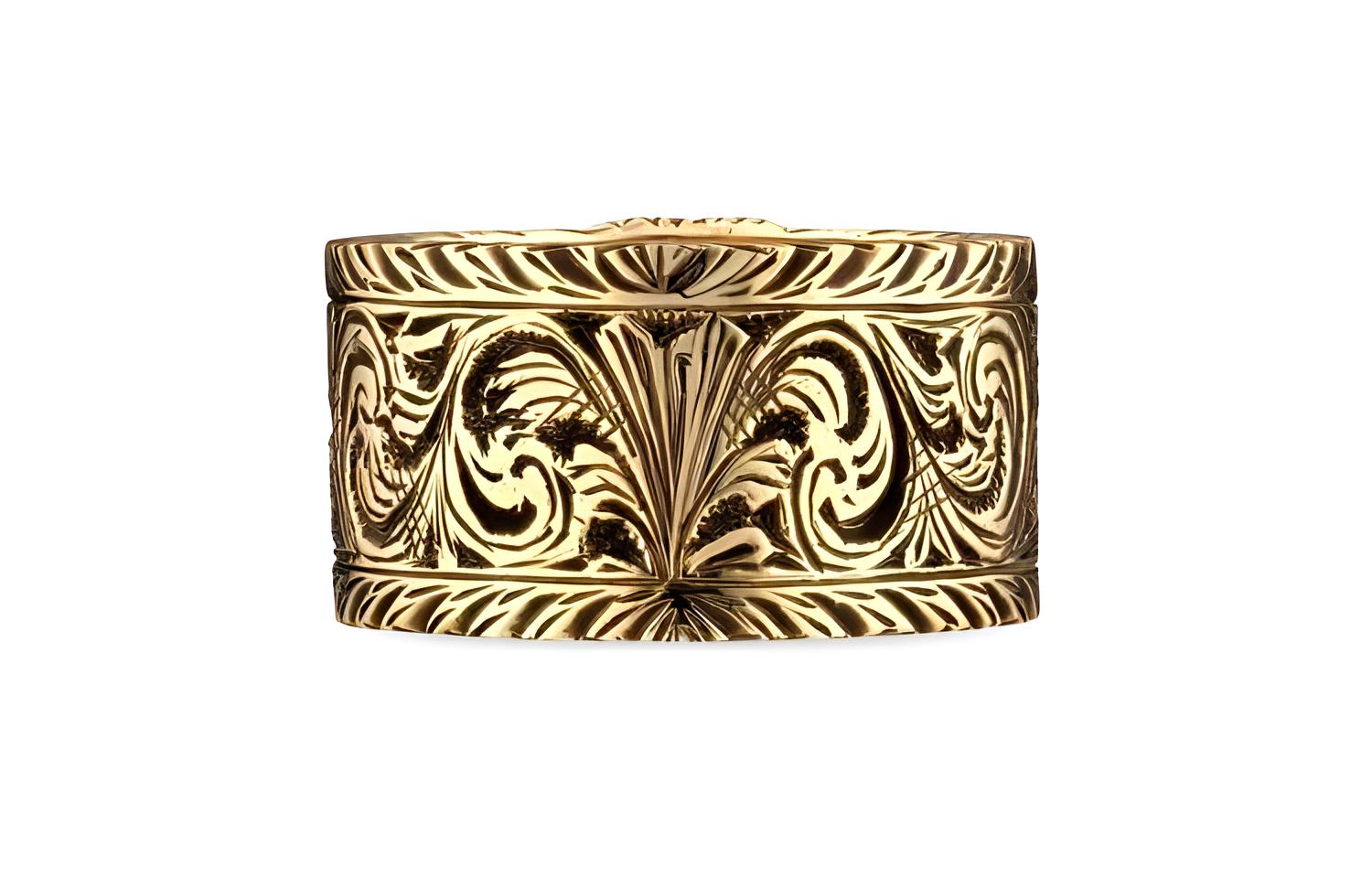 Кольцо Gucci garden Gk 18K (золотой) — фото 4