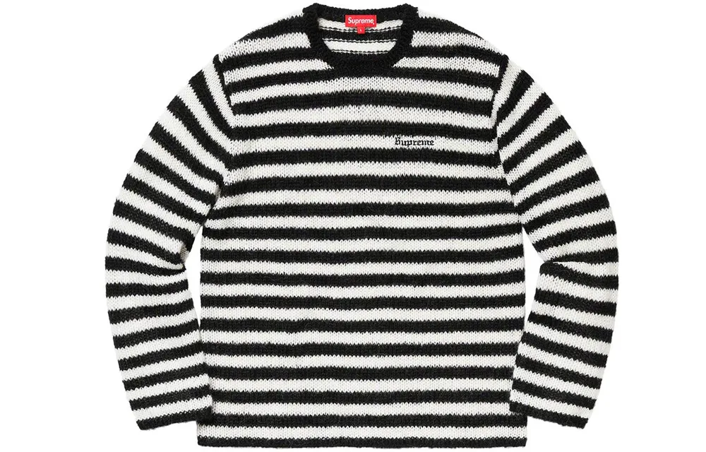 Supreme Stripe Mohair Sweater