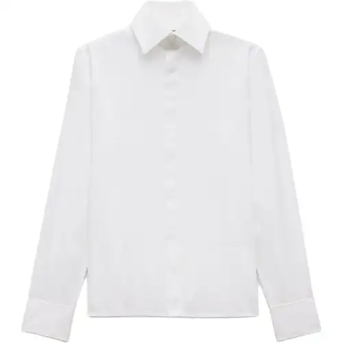SAINT LAURENT Striped Button Up Shirt