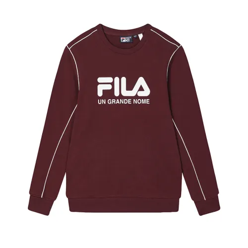 FILA Sweatshirt Men's Tree Grape Burgundy