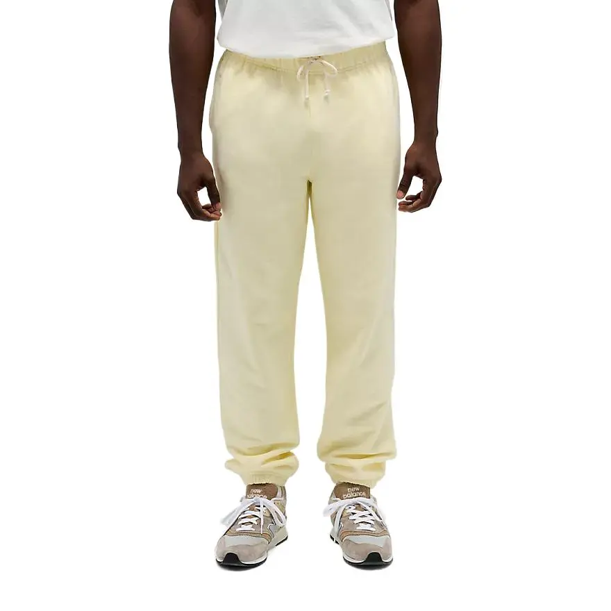 New Balance elastic-waistband logo-patch track pants