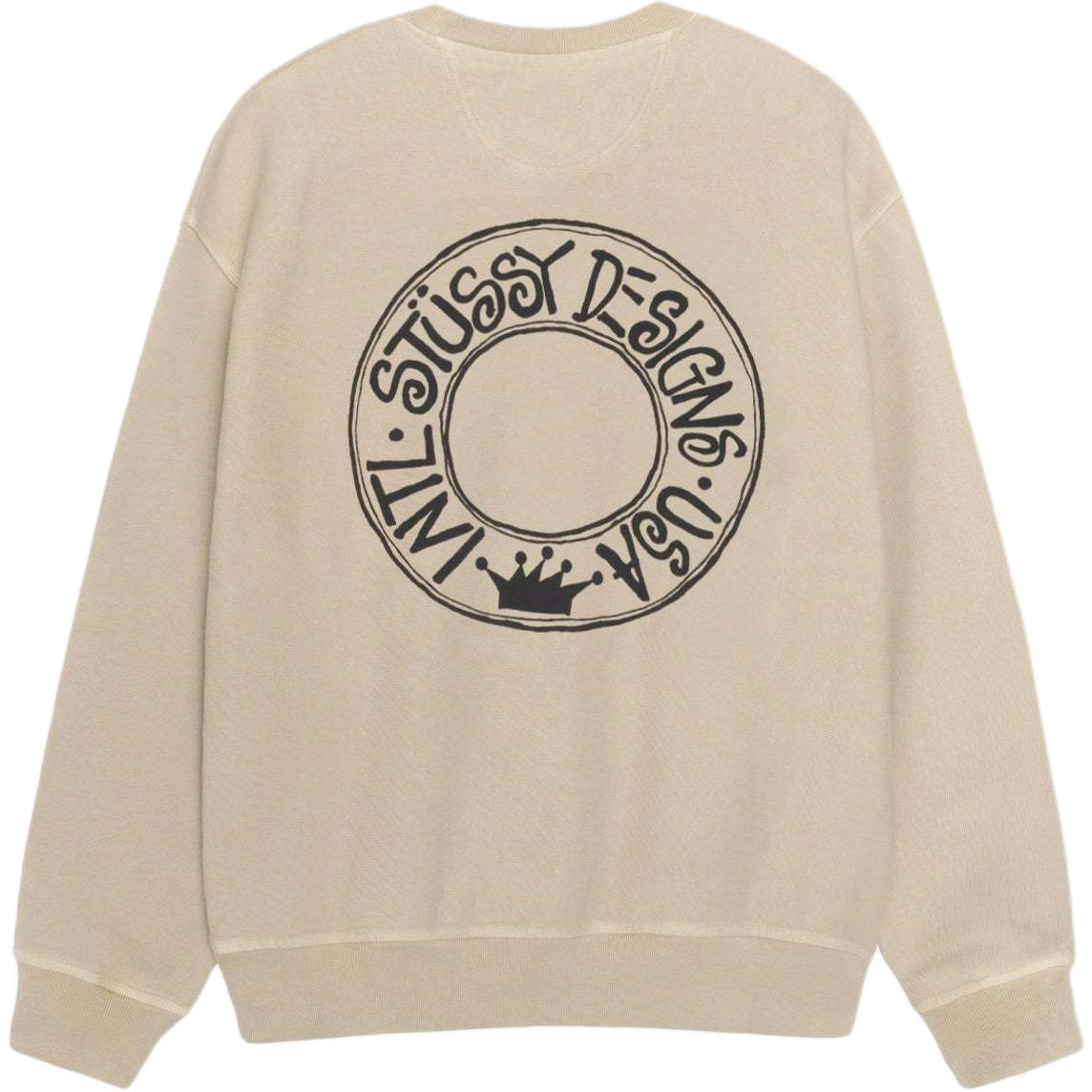 Свитшот Stussy Buana Crew (серый)