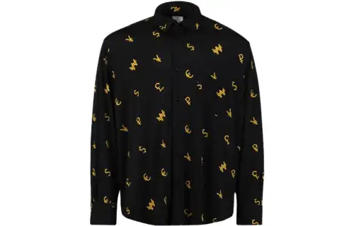 Vetements All-Over Printed Straight-Hem Shirt