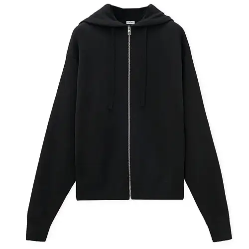 LOEWE Anagram Zip Up Hoodie