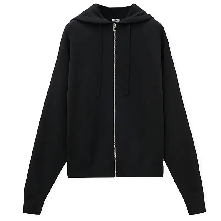 LOEWE Anagram Zip Up Hoodie