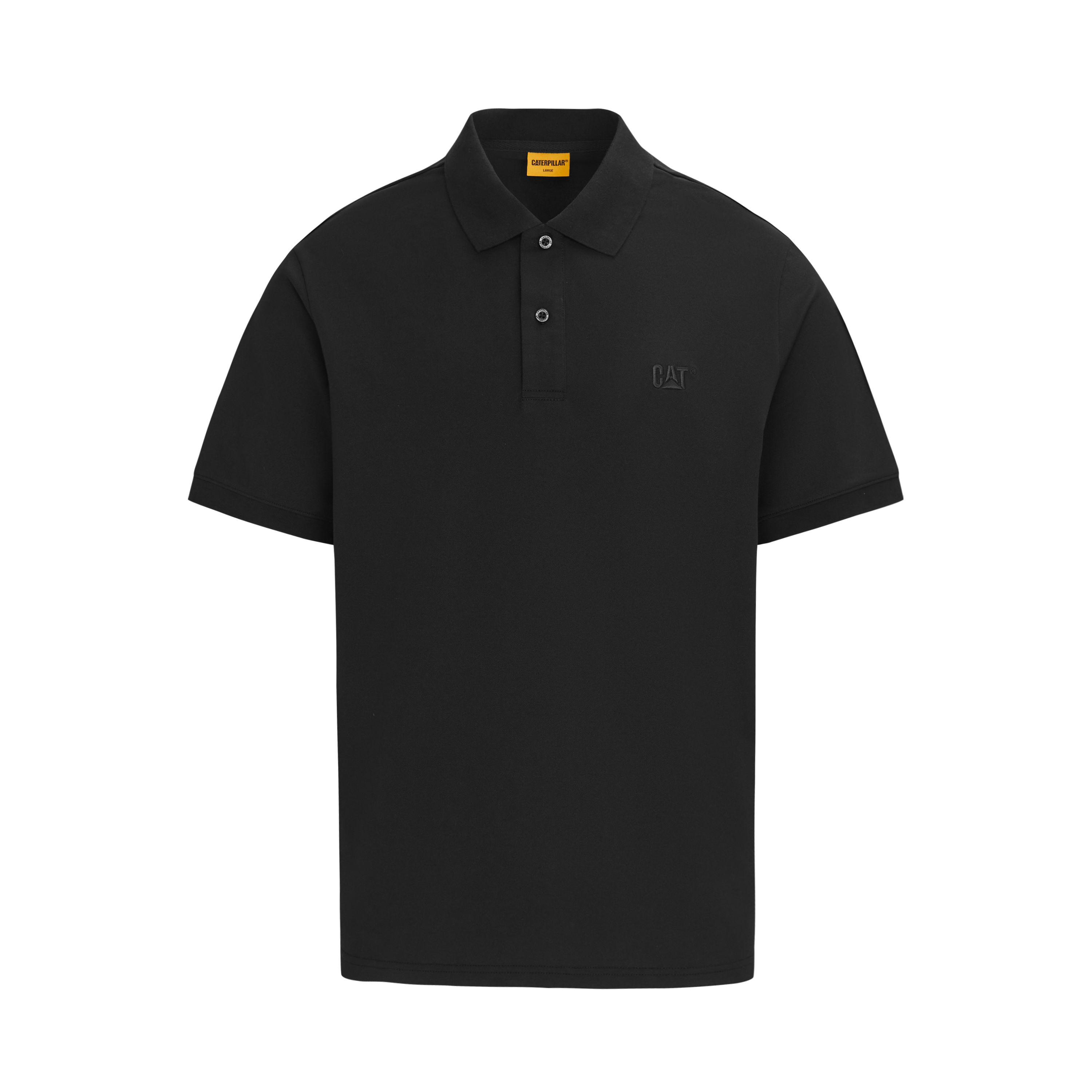 Мужская футболка-поло CAT SS25 UPF40+ Polo (серая)