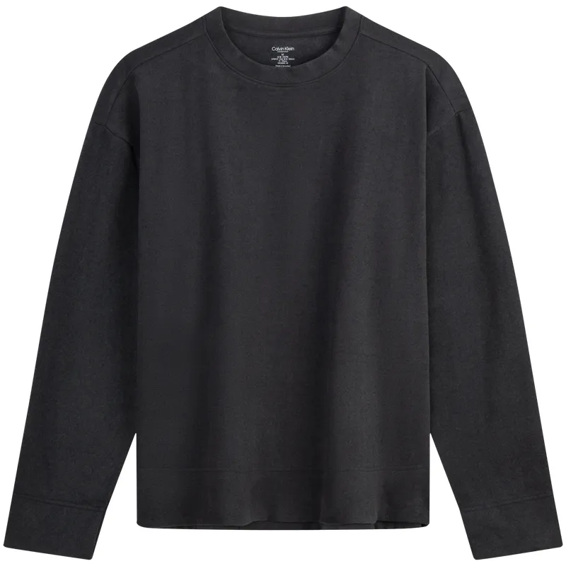 Calvin Klein Sweatshirts Men's Crew Neck Thickened Straight Fit