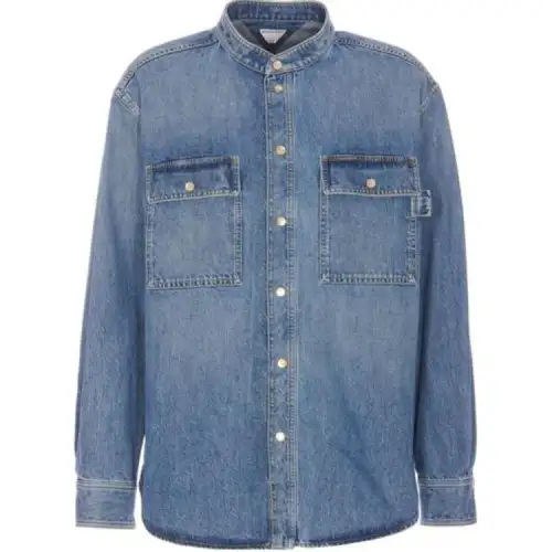 Bottega Veneta Regular Fit Denim Shirt