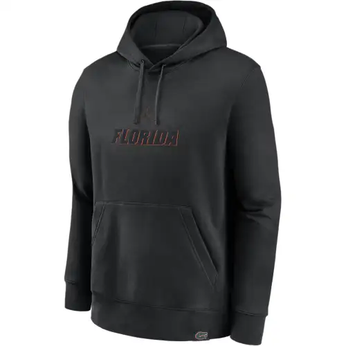 Jordan Florida Gators Statement Wordmark Lockup Heavyweight Men's Nike College Pullover Hoodie