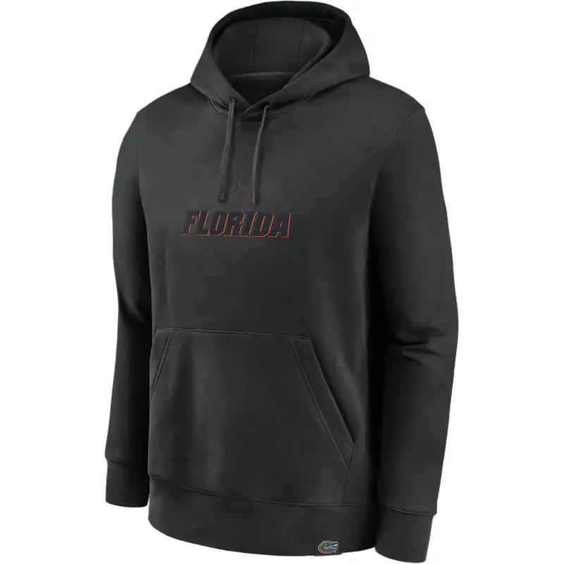 Jordan Florida Gators Statement Wordmark Lockup Heavyweight Men's Nike College Pullover Hoodie