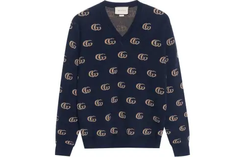 【Previous Season】lnterlocking G cashmere jumper