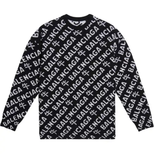 Balenciaga Sweater Unisex Black