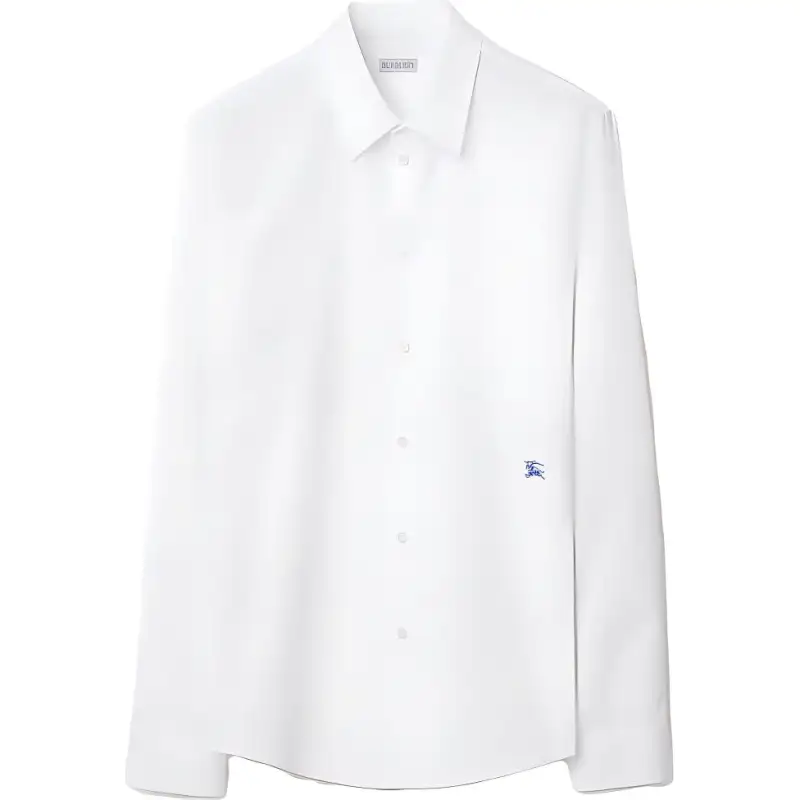 Burberry EKD embroidered Cotton Shirt
