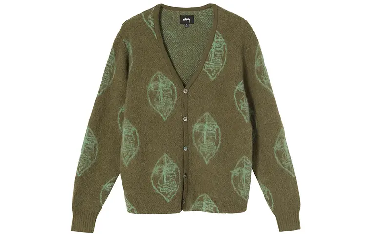 Stussy Mohair Mask Cardigan