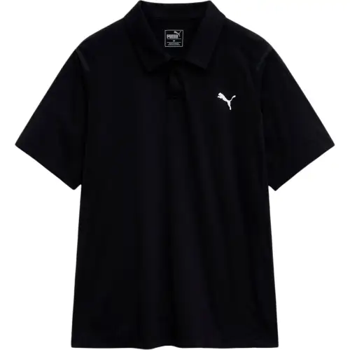 PUMA ESSENTIALS Polo Shirt Men's Mountain Lion Black