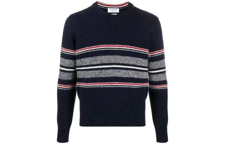 THOM BROWNE· Sweater Men's Marine Blue