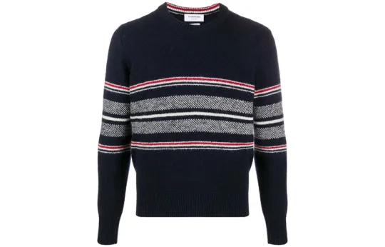 THOM BROWNE· Sweater Men's Marine Blue