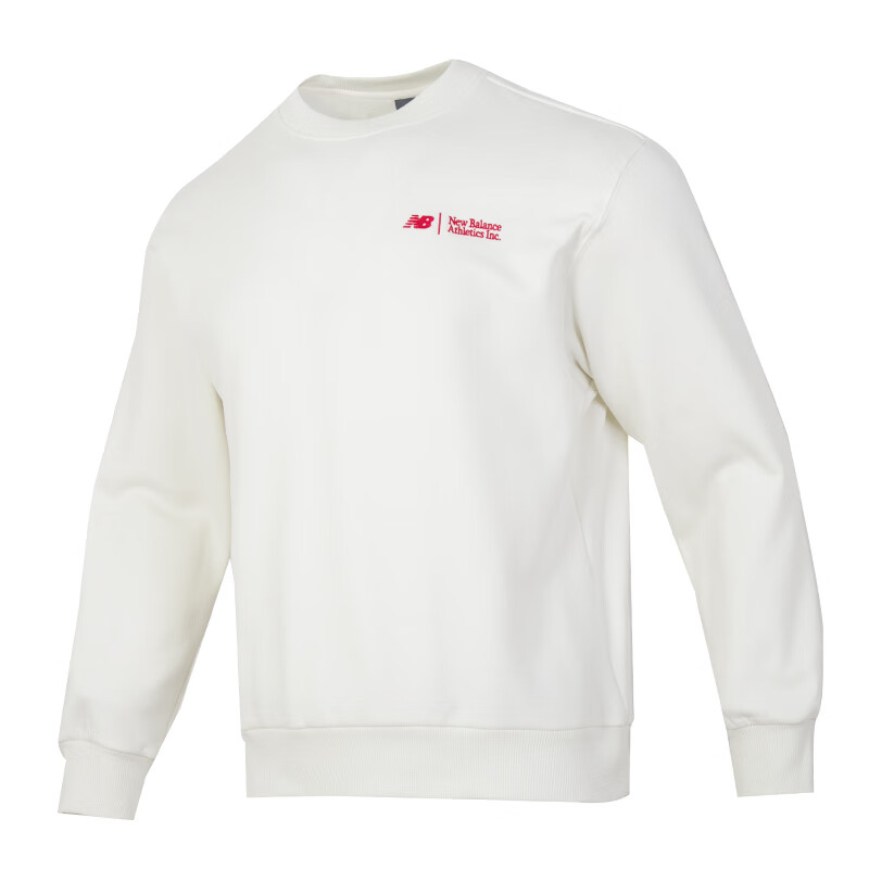 Мужской свитшот New Balance Fleece (молочный)